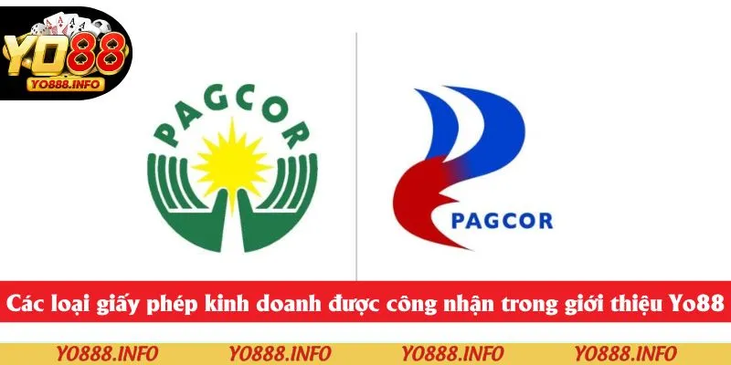 Các loại giấy phép kinh doanh được công nhận trong giới thiệu Yo88