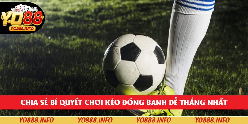 Chia sẻ bí quyết chơi kèo đồng banh dễ thắng nhất